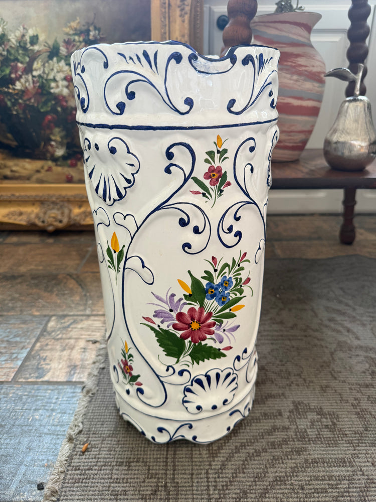 Handpainted Umbrella Stand