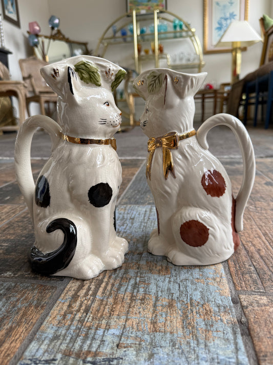 Royale Stratford Cat Pitcher (brown)