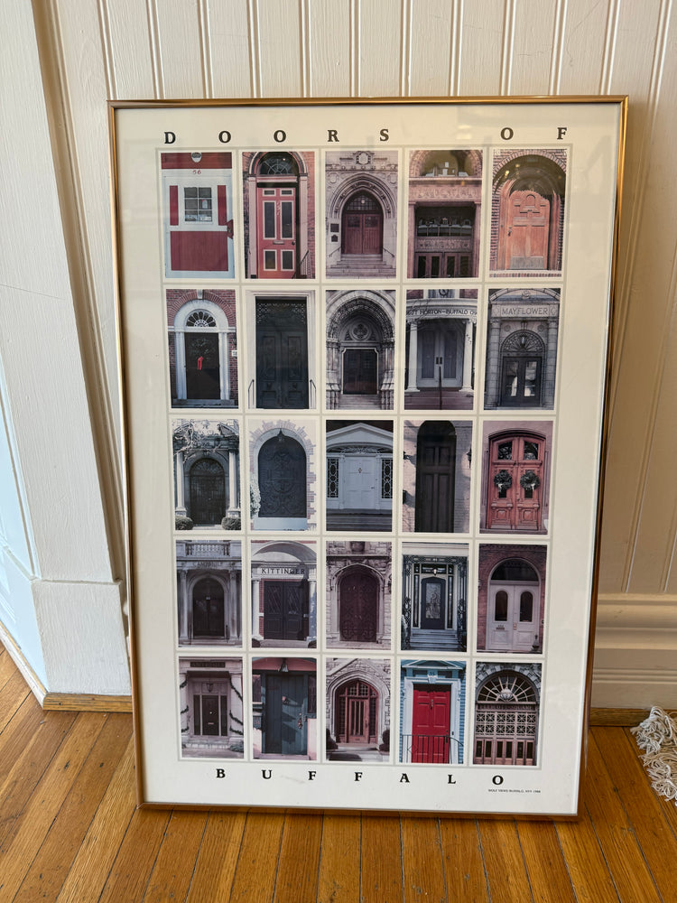 Doors of Buffalo Framed Print