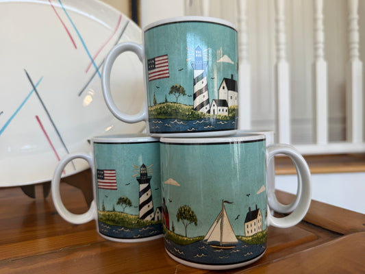 Warren Kimble Coastal Breeze Mugs