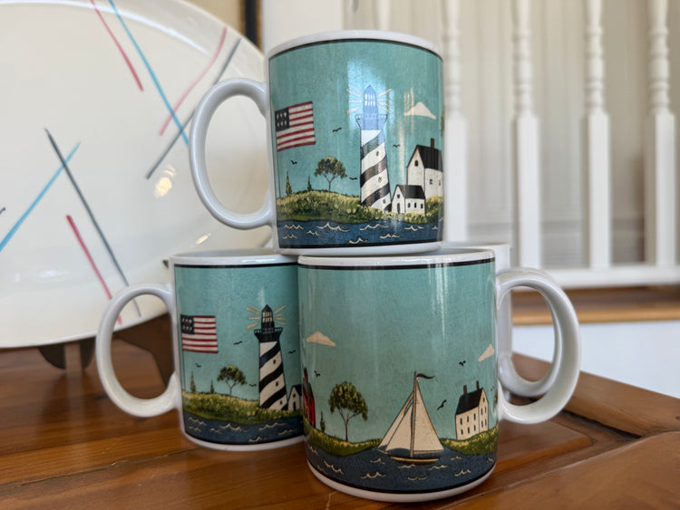 Warren Kimble Coastal Breeze Mugs
