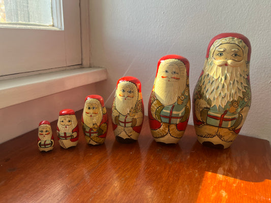 Santa Nesting Dolls #1