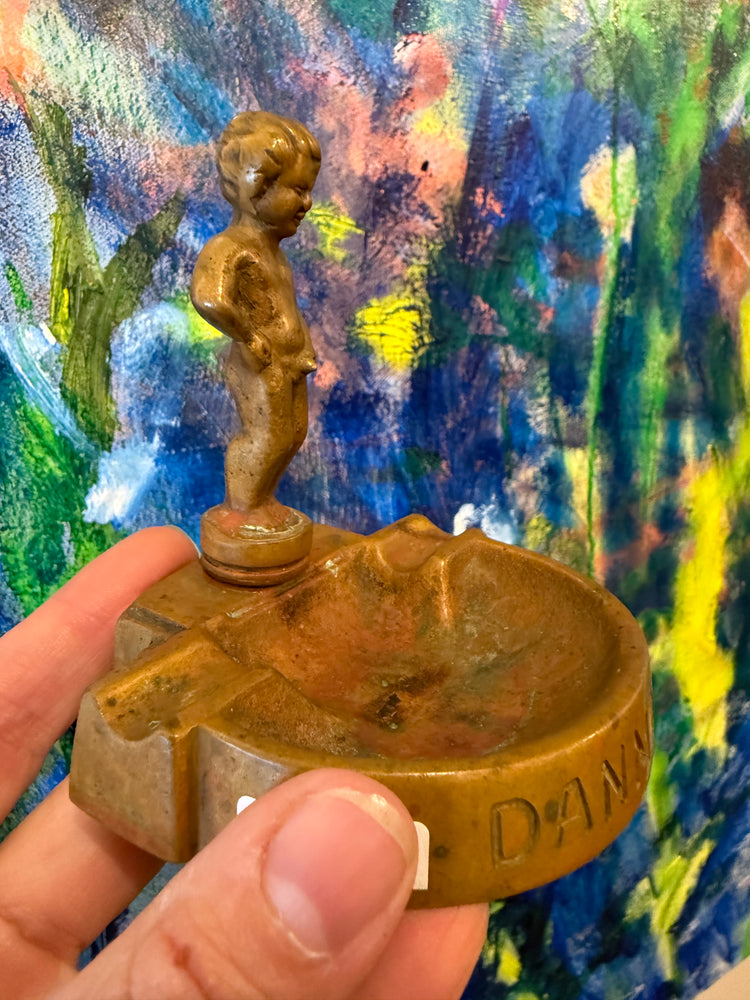 Brass Danmark Ashtray