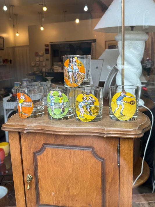 Set of Tennis Glasses