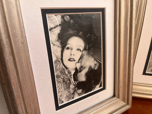 Framed Greta Garbo Print