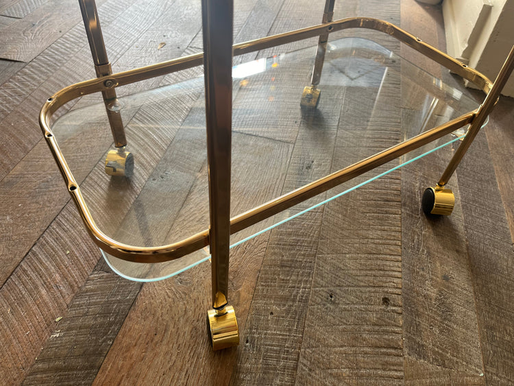 Brass Bar Cart