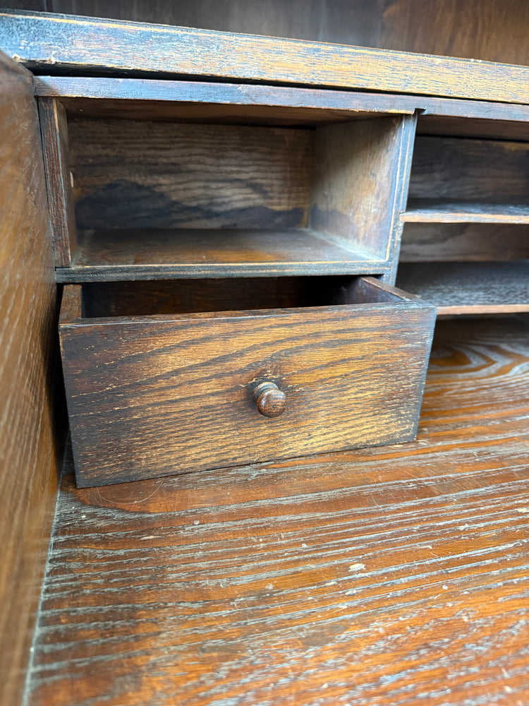 Antique Neogothic Drybar/Desk