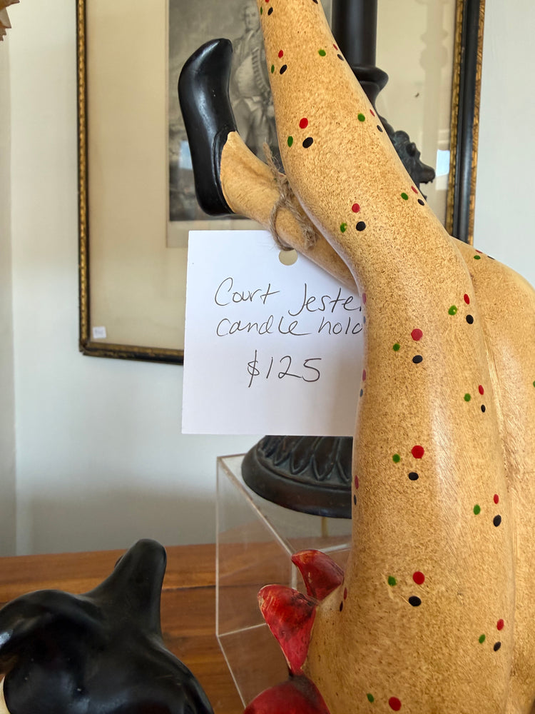 Court Jester Candle Holder
