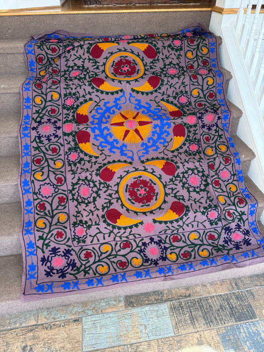 Embroidered Bedspread