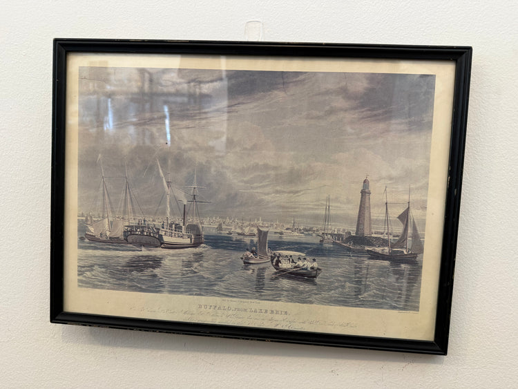 Buffalo From Lake Erie Print