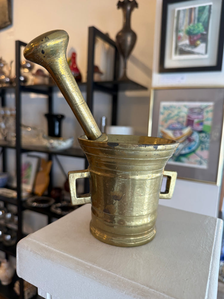 Brass Mortar & Pestle
