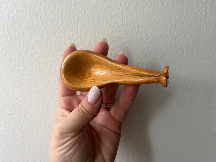 Hand-carved Booty Spoon Rest