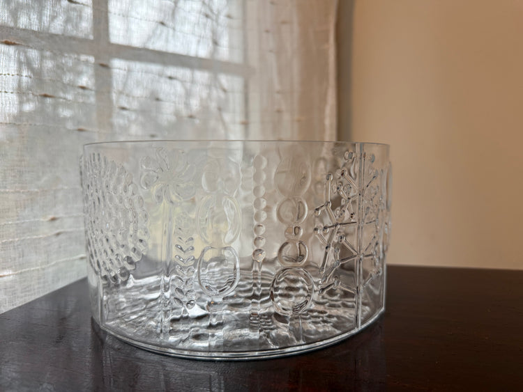 Iittala Floral glass bowl