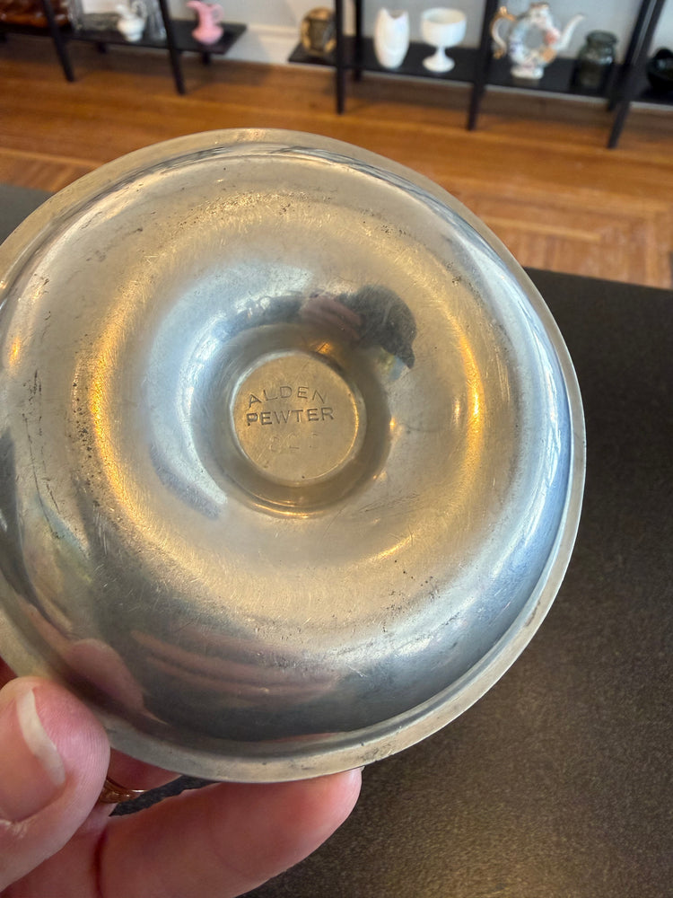 Pewter Bunny Ring Dish