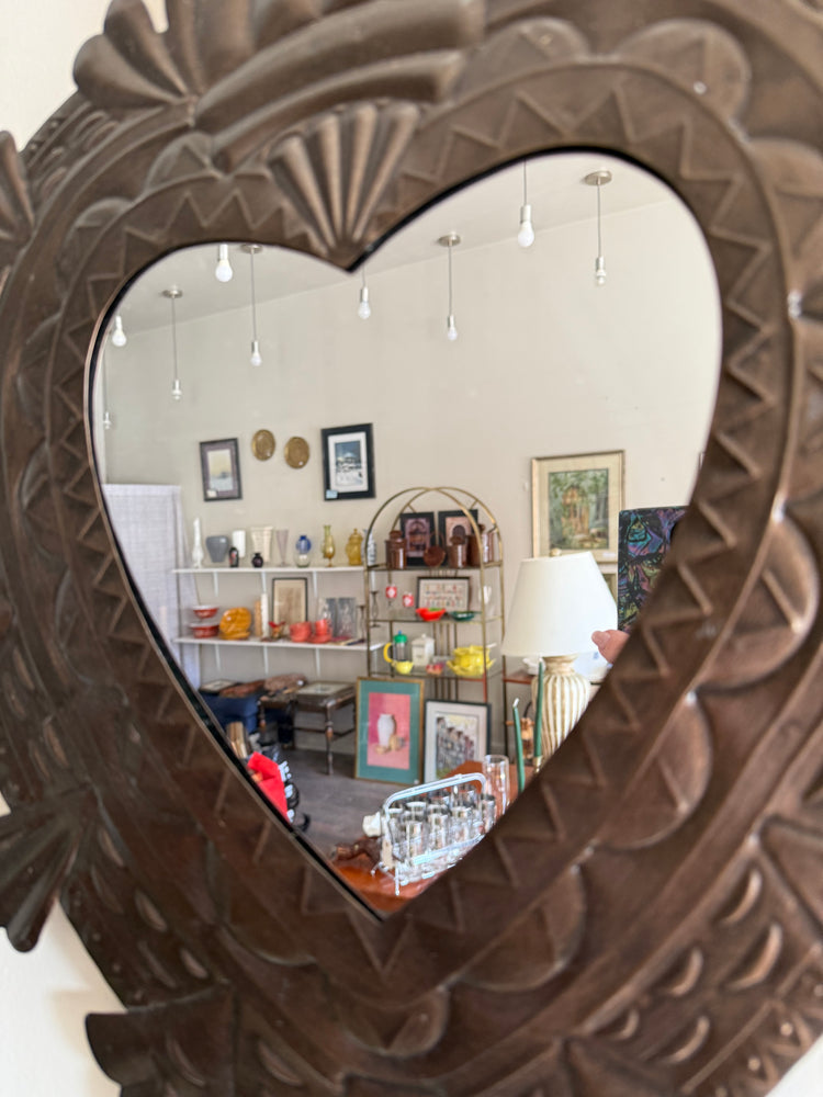 Firey Heart Mirror