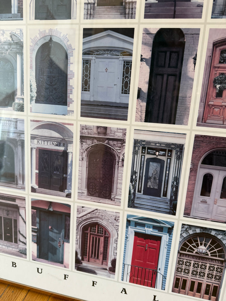 Doors of Buffalo Framed Print