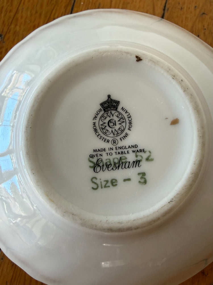 Royal Worcester Evesham Trinket Dish