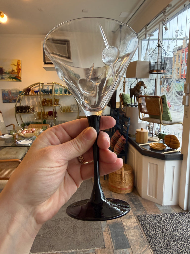 Set of 4 Cristal d'Arques-Durand Martini Glasses