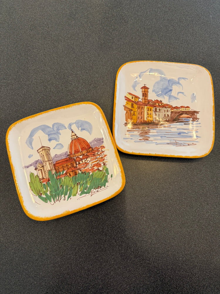 Handpainted Plate of Duomo