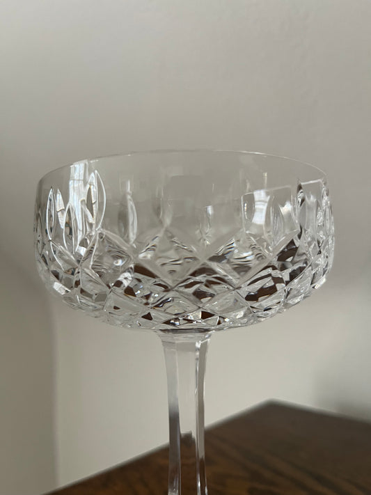 Set of Crystal Coupe Glasses (4)