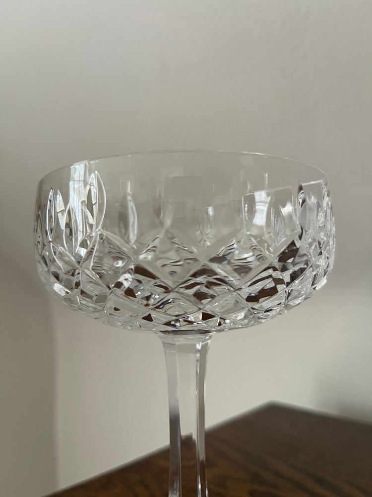 Set of Crystal Coupe Glasses (4)