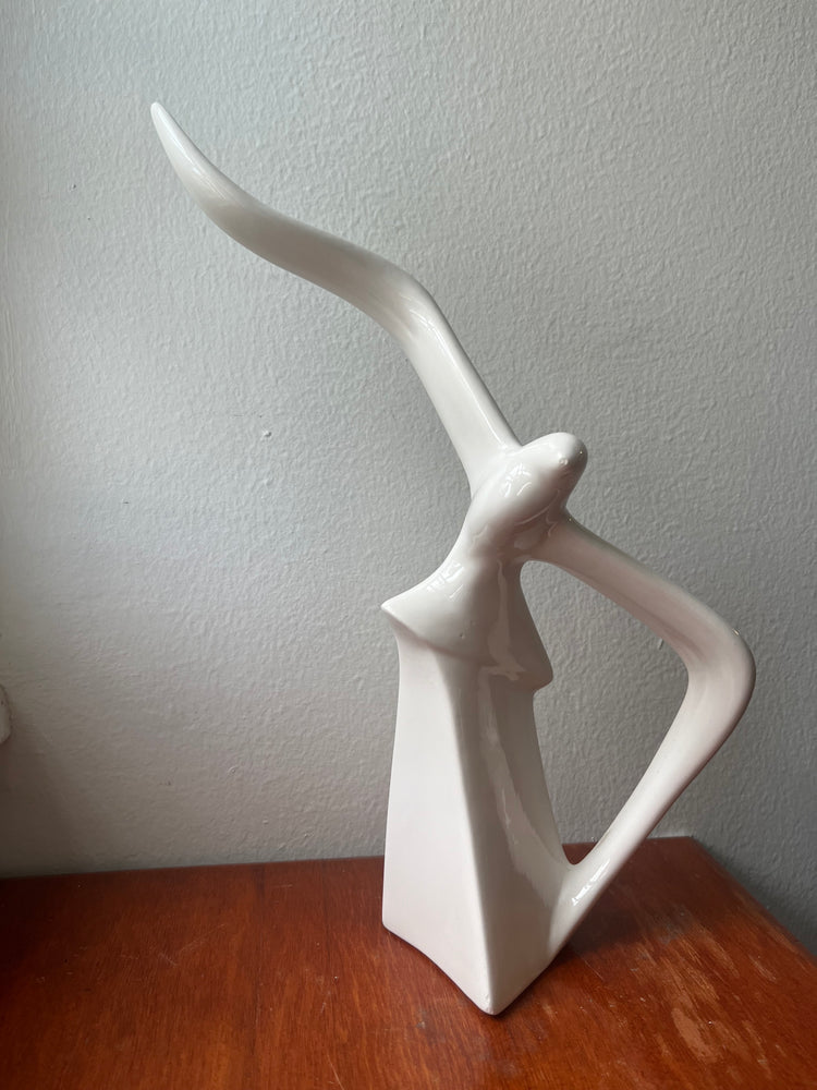 Ceramic Seagull Sculpture