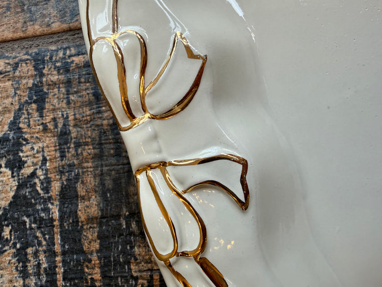 Bow Platter by Gibson
