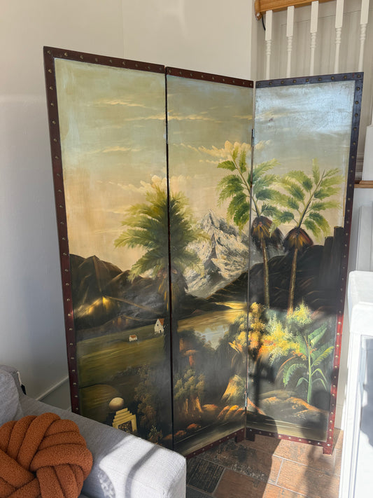 Hand-painted Room Divider