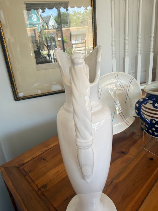Tall Haeger Pottery vase/pitcher