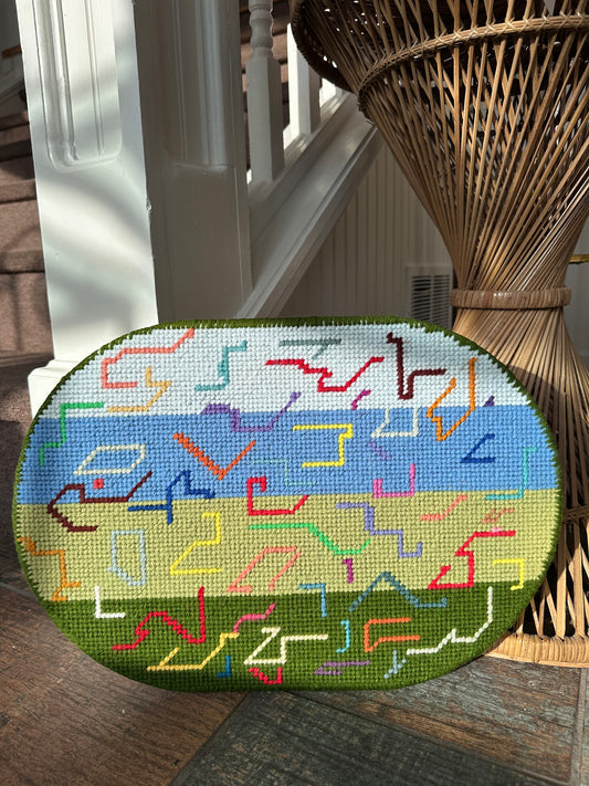 Needlepoint Wall Hanging (#3)