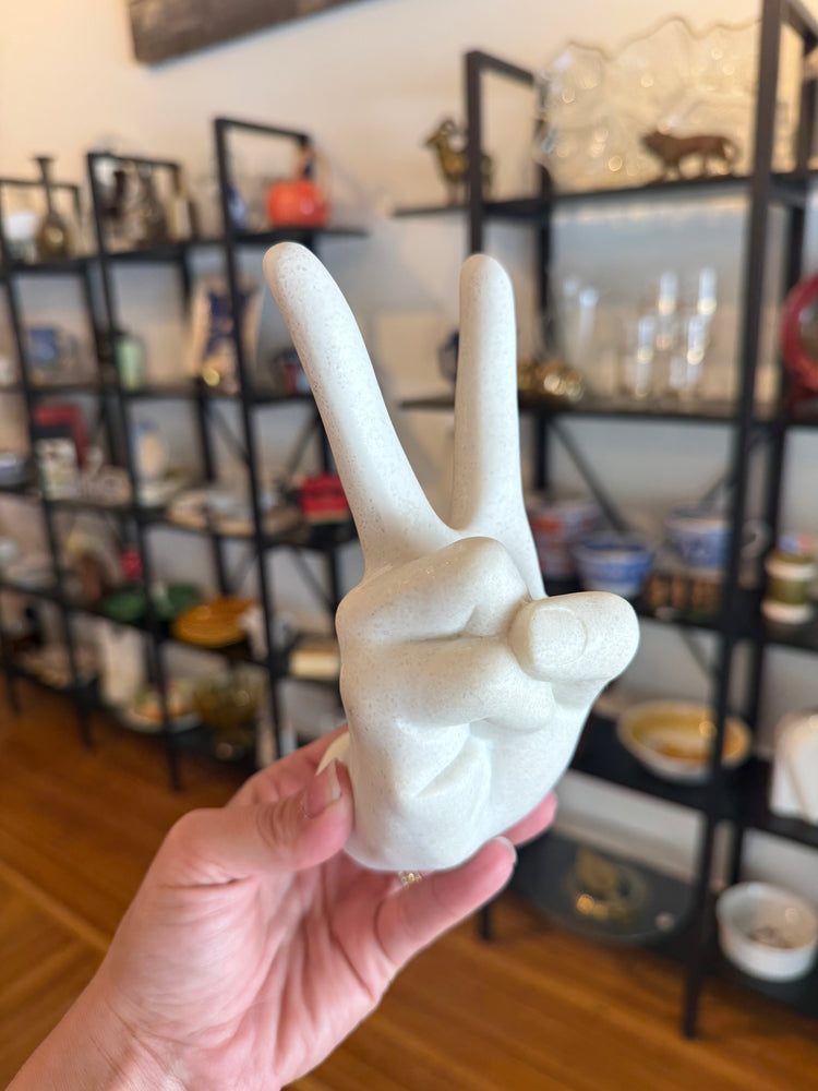 Peace sign wall hook