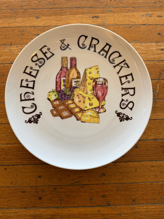 Cheese & Crackers Plate Set