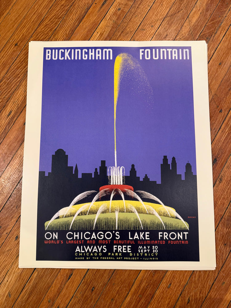 Chicago Travel Poster