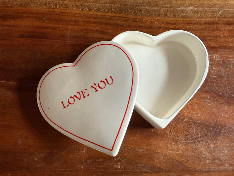 Nancy Lopez Heart Trinket Box