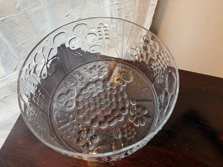 Iittala Floral glass bowl