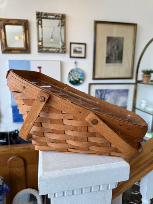 Longaberger Vegetable Sleigh Basket