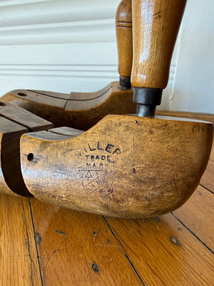 Pair of Antique Miller Shoe Forms