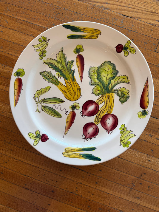 Large Vintage Pottery Barn Platter