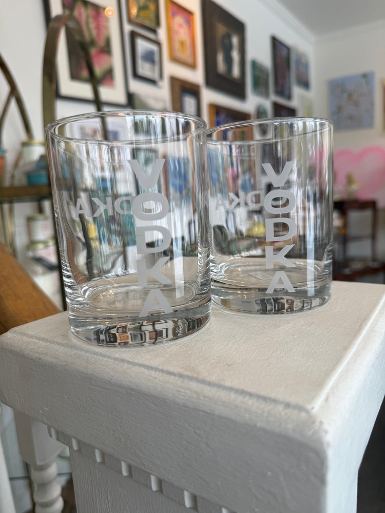 Pair of Vodka Glasses