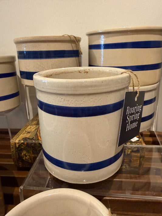 Striped Ramsbottom 1 quart jar