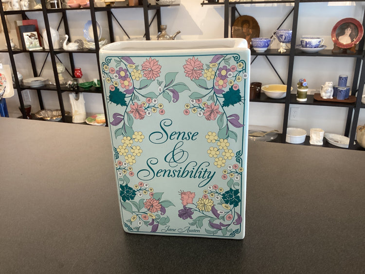 Sense & Sensibility Book Vase