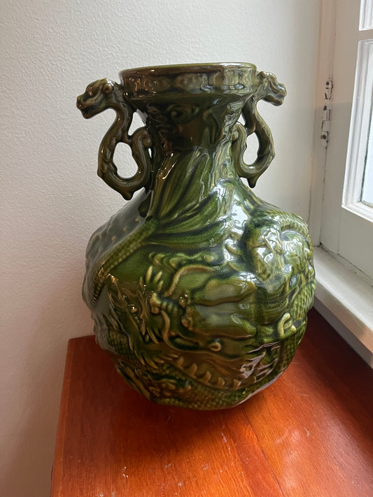 Ceramic Dragon Vase