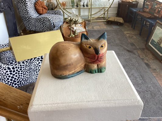 Wooden Cat