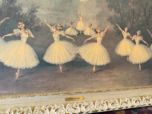 Framed Print of “Les Sylphides” by Auguste Albo