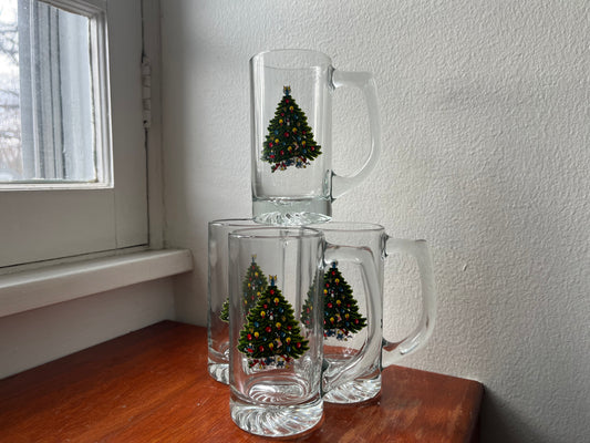 Set of 4 Christmas Mugs