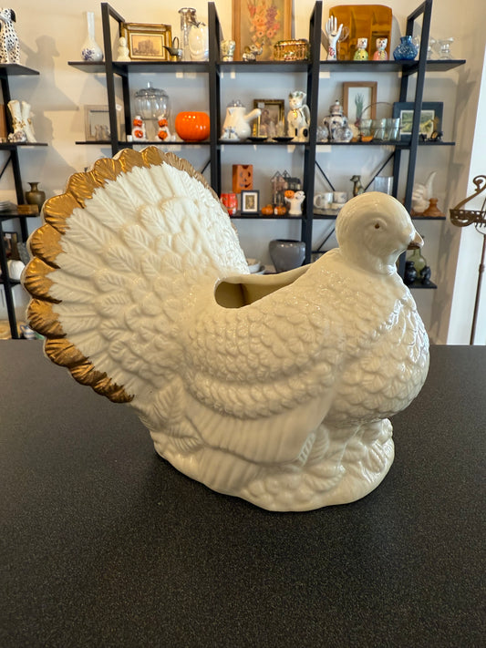 Ceramic Turkey Centerpiece