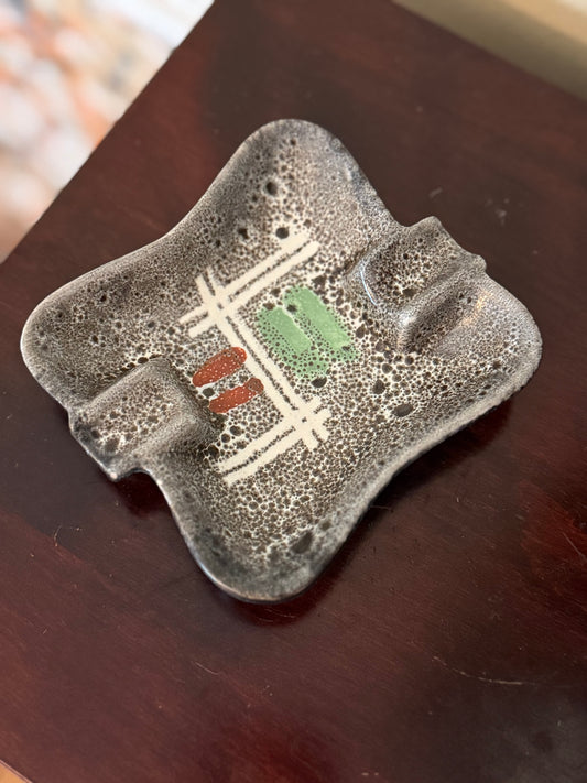 German Pottery Ashtray