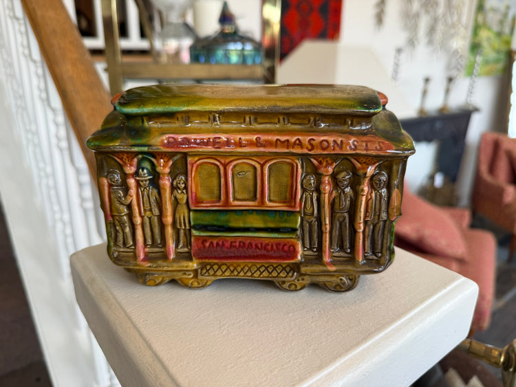 Ceramic Street Car Bank