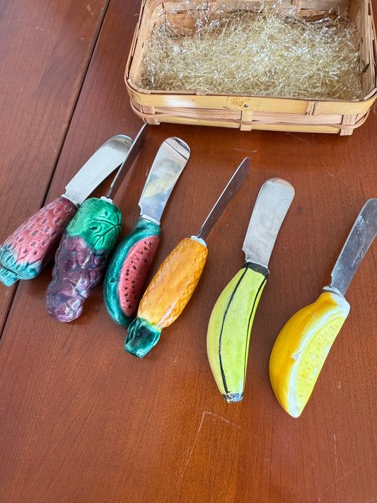 Set of Fruit Spreaders