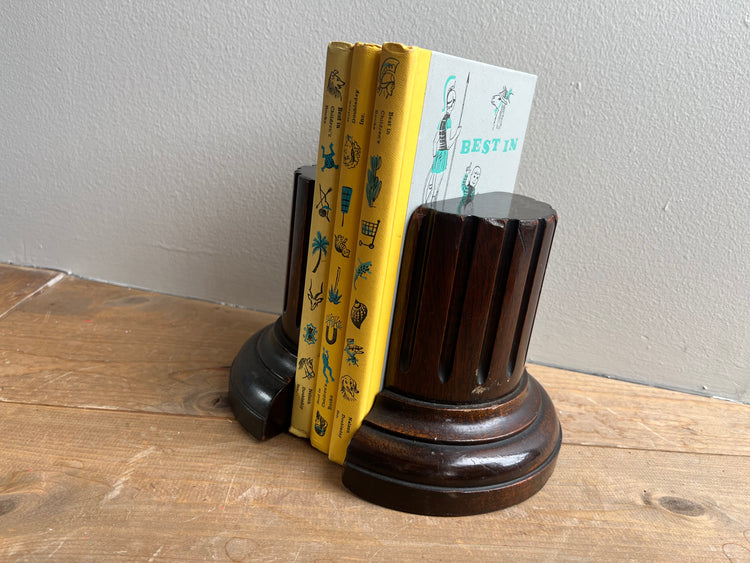 Mahogany Bookends